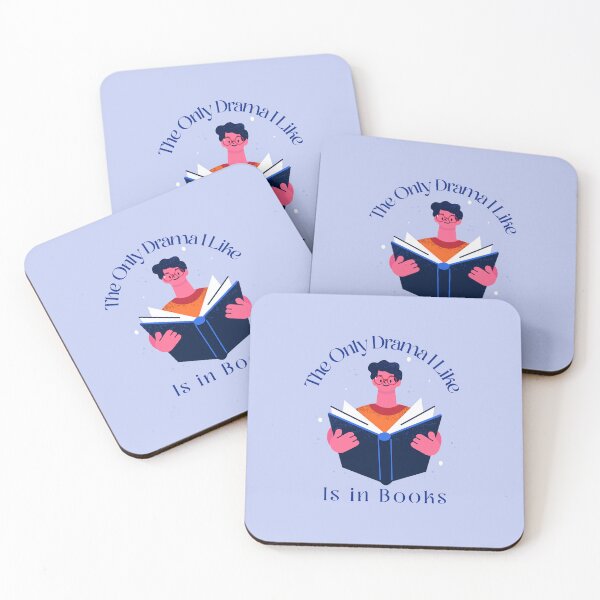 Item preview, The Only Drama I Like (A) Funny Bookworm designed and sold by Sachie's Studio.