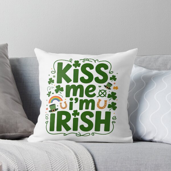 Item preview, Kiss Me Im Irish, Kiss me im irish shirt, Im irish designed and sold by graphic-genie.