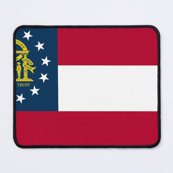 Item preview, Georgia State Flag - Peach State & Wisdom, Justice, Moderation Pride designed and sold by NTGUILTY.