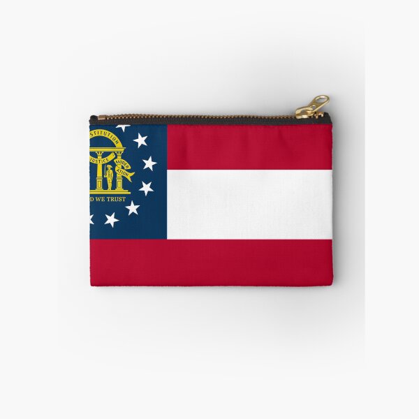 Item preview, Georgia State Flag - Peach State & Wisdom, Justice, Moderation Pride designed and sold by NTGUILTY.
