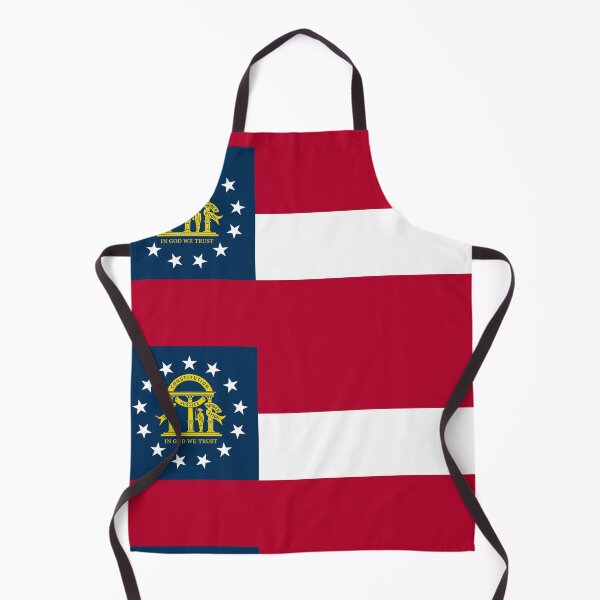 Item preview, Georgia State Flag - Peach State & Wisdom, Justice, Moderation Pride designed and sold by NTGUILTY.