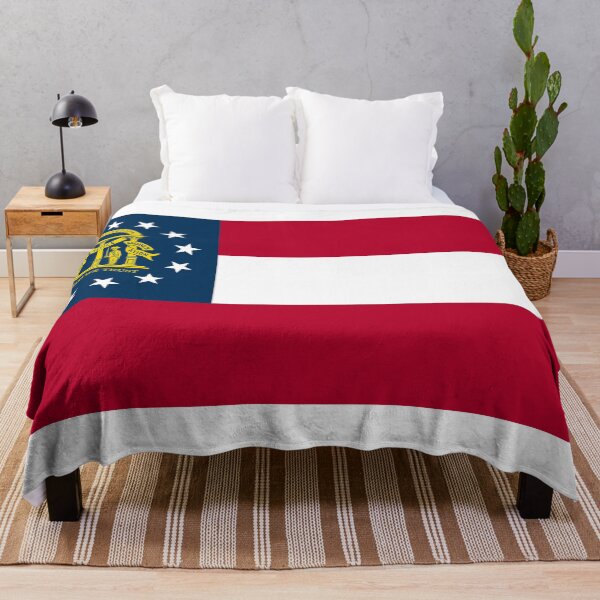 Item preview, Georgia State Flag - Peach State & Wisdom, Justice, Moderation Pride designed and sold by NTGUILTY.