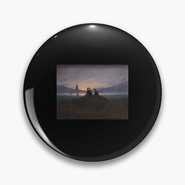 Item preview, Moon Rising Over The Sea Friedrich designed and sold by bapdhjtvrf38.