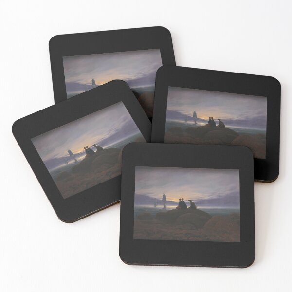 Item preview, Moon Rising Over The Sea Friedrich designed and sold by bapdhjtvrf38.