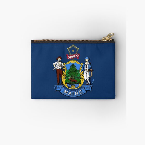 Item preview, Maine State Flag - Pine Tree State & Dirigo Heritage Pride designed and sold by NTGUILTY.
