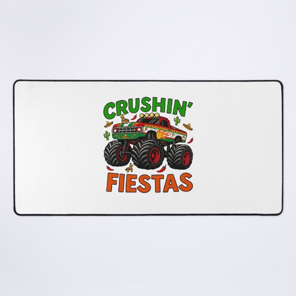 Item preview, Monster Truck Crushin Fiestas designed and sold by Szilagyiflorian.