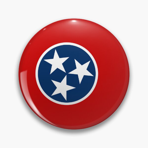 Item preview, Tennessee State Flag - Volunteer State & Three Stars Pride Heritage designed and sold by NTGUILTY.