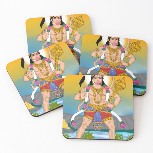 Item preview, Sacred Hanuman Sketch – Hindu Mythology Inspired Artwork designed and sold by Harshit_Digital_Arts.