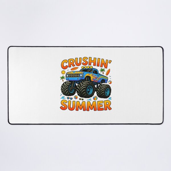 Item preview, Monster Truck Crushin Summer designed and sold by Szilagyiflorian.