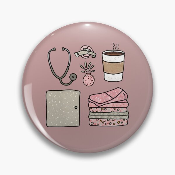 Item preview, Nurse Life Bento Box Doodle – Cute Nursing Essentials Aesthetic Design designed and sold by trendplusco.