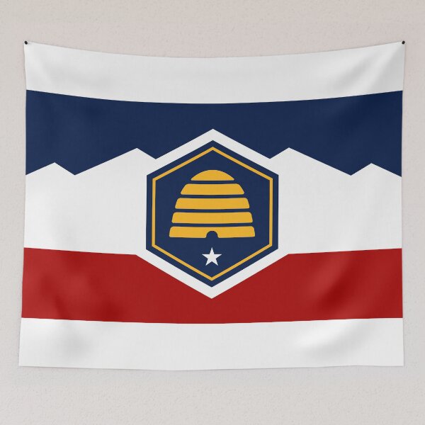 Item preview, Utah State Flag - Beehive State & Mountain Canyon Pride designed and sold by NTGUILTY.