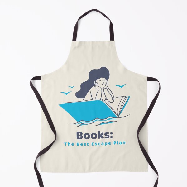 Item preview, Books: The Best Escape Plan Funny Bookworm designed and sold by Sachie's Studio.