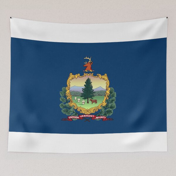 Item preview, Vermont State Flag - Green Mountain State & Freedom Heritage Pride designed and sold by NTGUILTY.