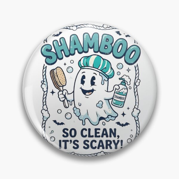Item preview, Vintage Retro Ghost Shamboo Pun Digital Illustration Art designed and sold by flidesign .
