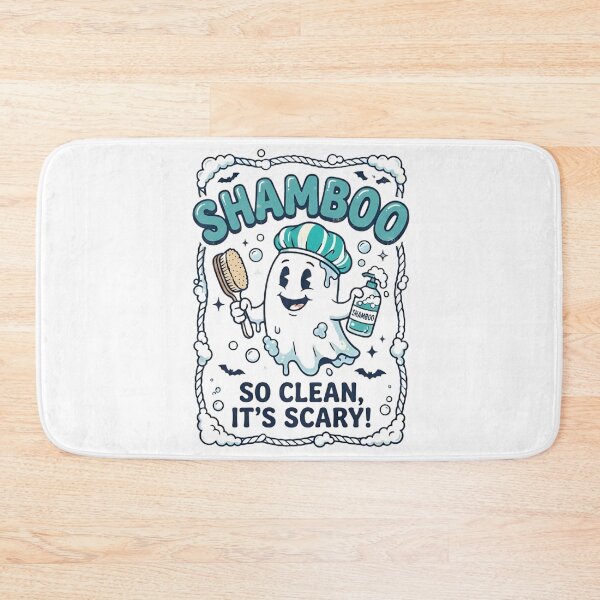 Item preview, Vintage Retro Ghost Shamboo Pun Digital Illustration Art designed and sold by flidesign .