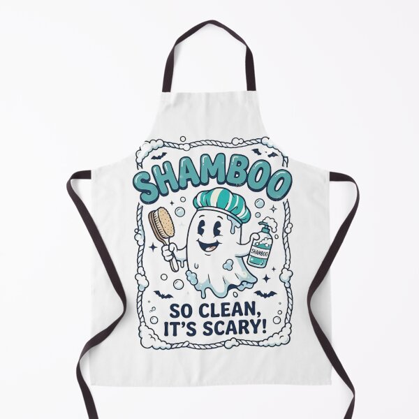 Item preview, Vintage Retro Ghost Shamboo Pun Digital Illustration Art designed and sold by flidesign .