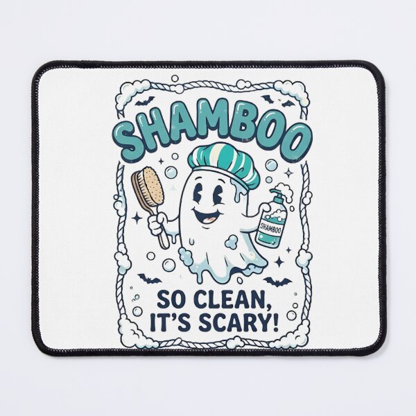 Item preview, Vintage Retro Ghost Shamboo Pun Digital Illustration Art designed and sold by flidesign .