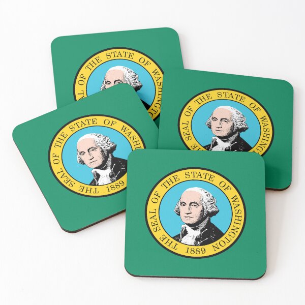 Item preview, Washington State Flag - Evergreen State & George Washington Pride designed and sold by NTGUILTY.