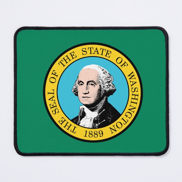 Item preview, Washington State Flag - Evergreen State & George Washington Pride designed and sold by NTGUILTY.