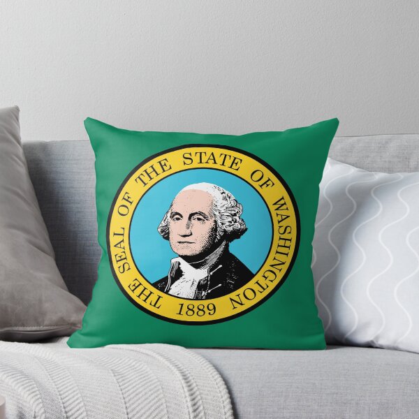 Item preview, Washington State Flag - Evergreen State & George Washington Pride designed and sold by NTGUILTY.