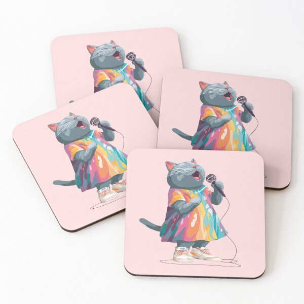 Item preview, Cat Singing Solo designed and sold by DesignMind1.