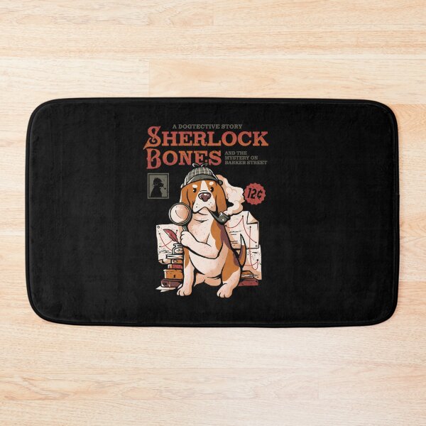 Item preview, Sherlock Bones Funny Dog Detective designed and sold by bapdhjtvrf38.