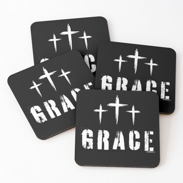 Item preview, Grace – Christian Faith - White Design designed and sold by MoriaStore.