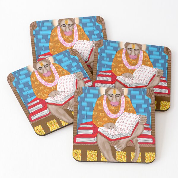 Item preview, Divine Hanuman Artwork – Hindu Mythic Strength Illustration designed and sold by Harshit_Digital_Arts.
