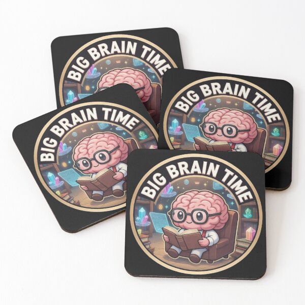 Item preview, Big Brain Time Funny Gamer Meme designed and sold by TernEdge.