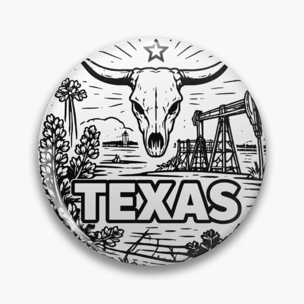Item preview, Texas Badge  designed and sold by PamLeeDesign.