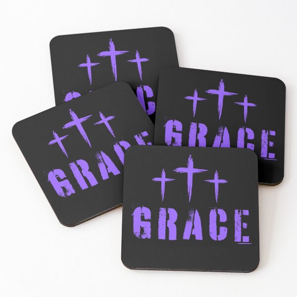 Item preview, Grace – Christian Faith - Purple Design designed and sold by MoriaStore.