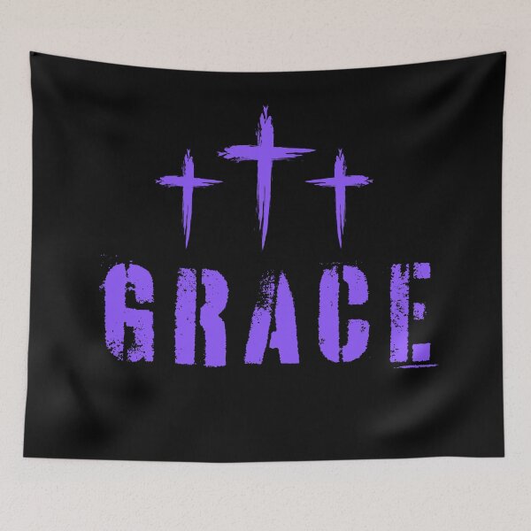 Item preview, Grace – Christian Faith - Purple Design designed and sold by MoriaStore.