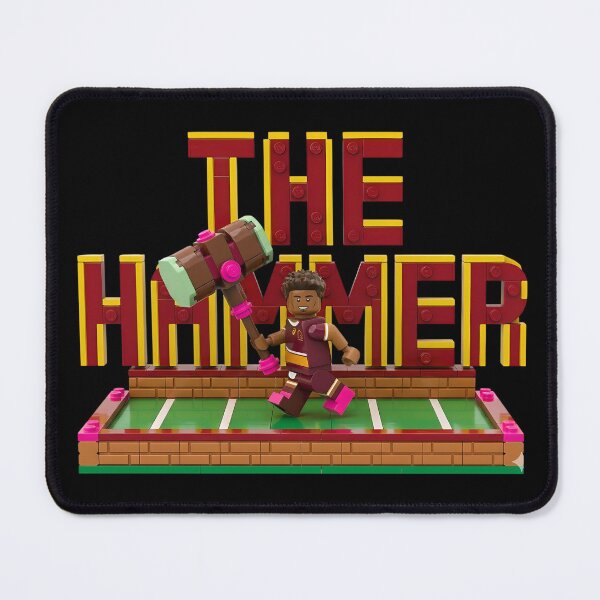 Item preview, The Hammer Hamiso Tabuai Fidow Lego Brick Poster designed and sold by Vibes To VIsual.