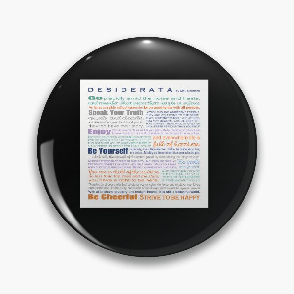 Item preview, Desiderata Poem Go Placidly Typography designed and sold by yqqrghdmzl33.