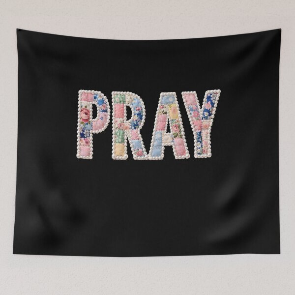 Item preview, Pray Coquette Floral Patchwork designed and sold by Szilagyiflorian.