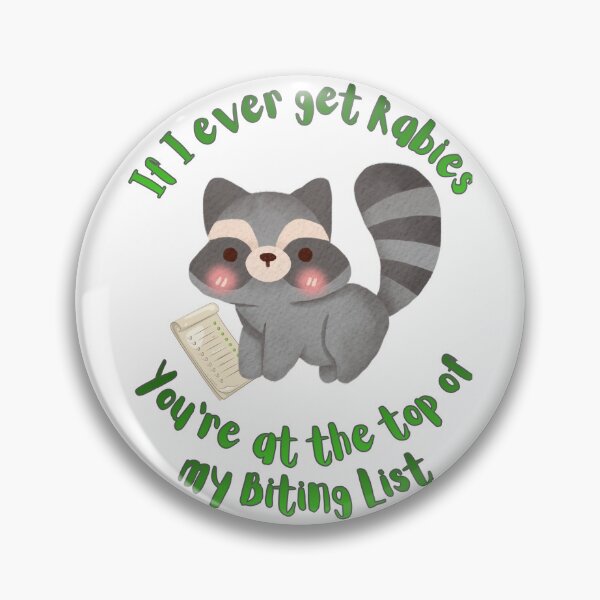 Item preview, Raccoon with Bite List designed and sold by FERAL-GOBLINS.