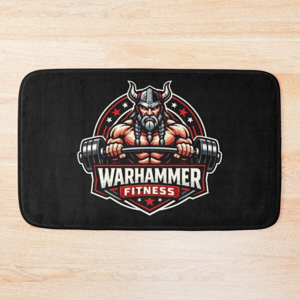 Item preview, Warhammer Fitness Viking Gym Shirt – Savage Warrior Strength Workout Tee designed and sold by wanado.