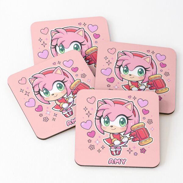 Item preview, Amy Rose Kawaii Hammer designed and sold by Shadow's Realm.