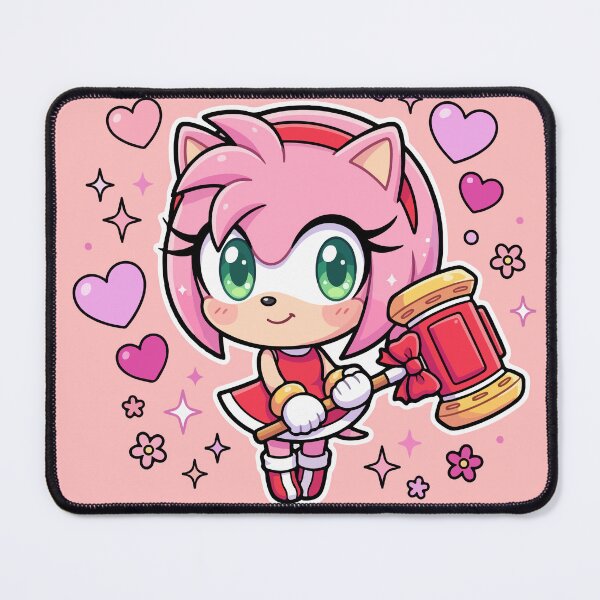 Item preview, Amy Rose Kawaii Hammer designed and sold by Shadow's Realm.