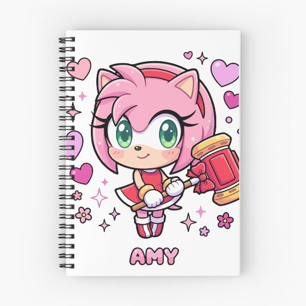 Item preview, Amy Rose Kawaii Hammer designed and sold by Shadow's Realm.