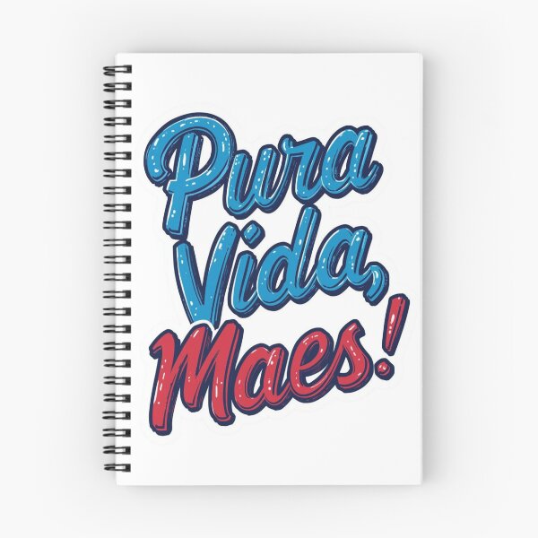 Item preview, Pura Vida Maes Slang Sticker designed and sold by TicoInk.