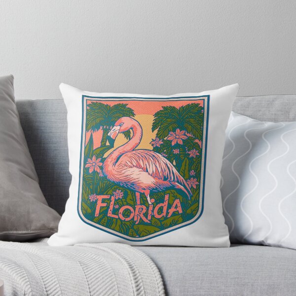 Item preview, Florida Flamingo  designed and sold by PamLeeDesign.