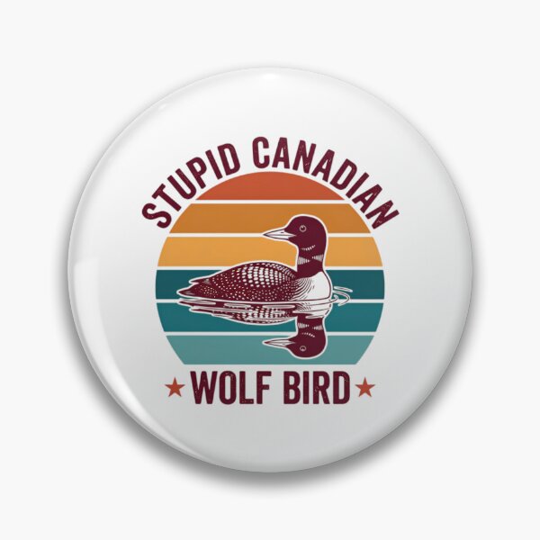 Item preview, Heated Rivalry Stuid Canadian Wolf Bird designed and sold by UlrichMerzano.