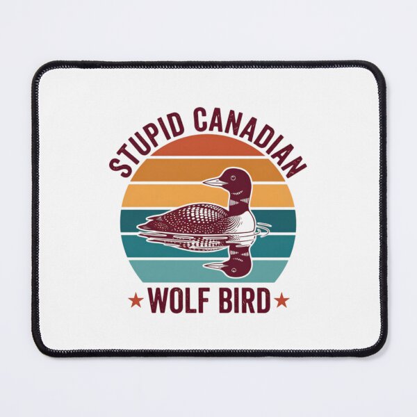 Item preview, Heated Rivalry Stuid Canadian Wolf Bird designed and sold by UlrichMerzano.