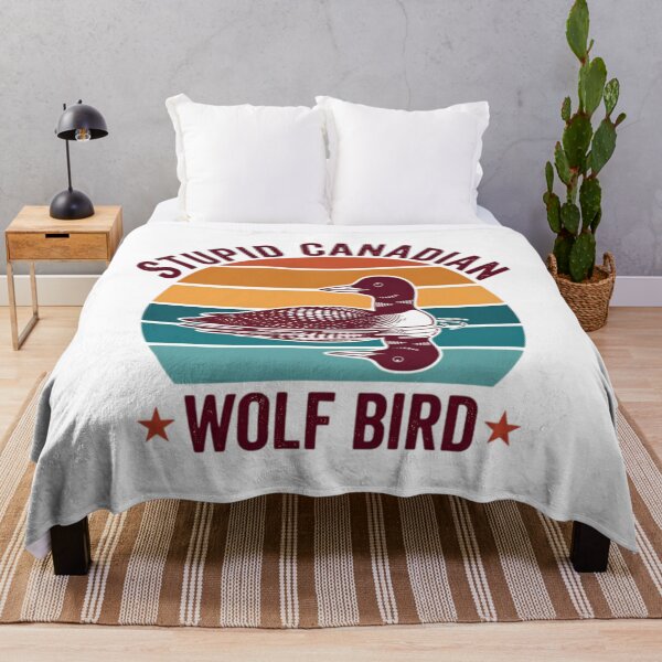 Item preview, Heated Rivalry Stuid Canadian Wolf Bird designed and sold by UlrichMerzano.