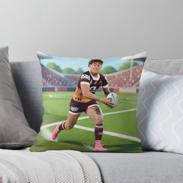 Item preview, Reece Walsh Brisbane Broncos Disney Pixar Style Poster designed and sold by Vibes To VIsual.