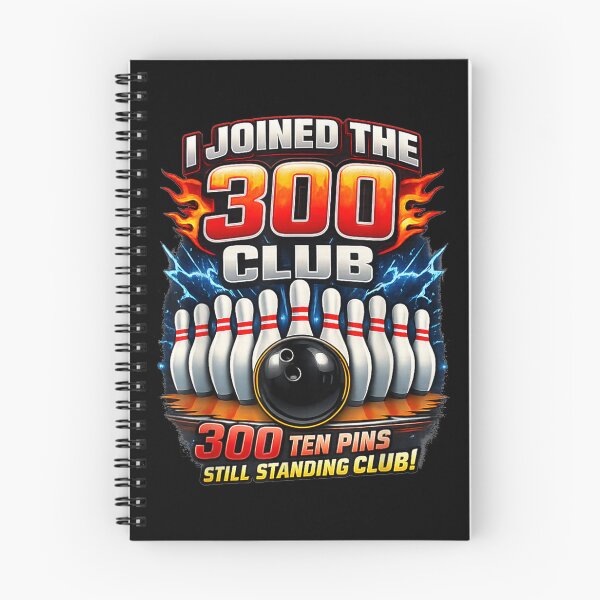 Item preview, I Joined 300 Club Ten Pins Still Standing Funny Bowling designed and sold by AmazingLoveArt.