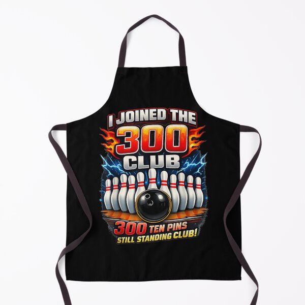 Item preview, I Joined 300 Club Ten Pins Still Standing Funny Bowling designed and sold by AmazingLoveArt.