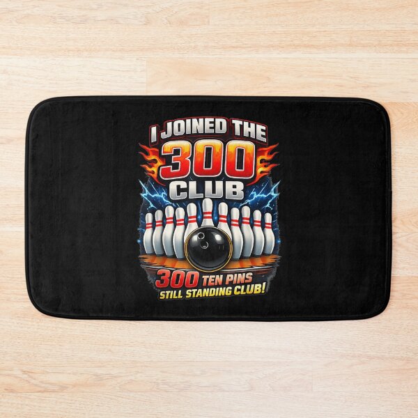 Item preview, I Joined 300 Club Ten Pins Still Standing Funny Bowling designed and sold by AmazingLoveArt.