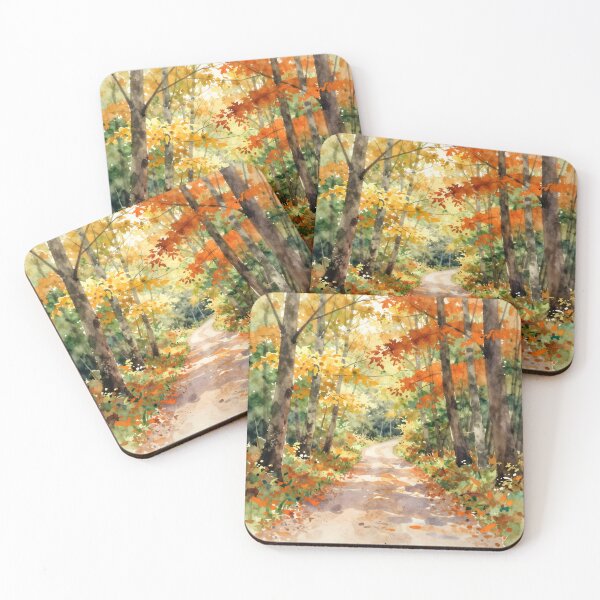 Item preview, Autumn forest scene  designed and sold by Chi261.